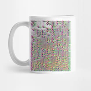 Sumerian Cuneiform Psychedelic Mug